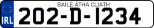 Matrícula Irlanda