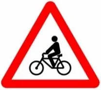 Nueva se&ntilde;al paso para ciclistas
