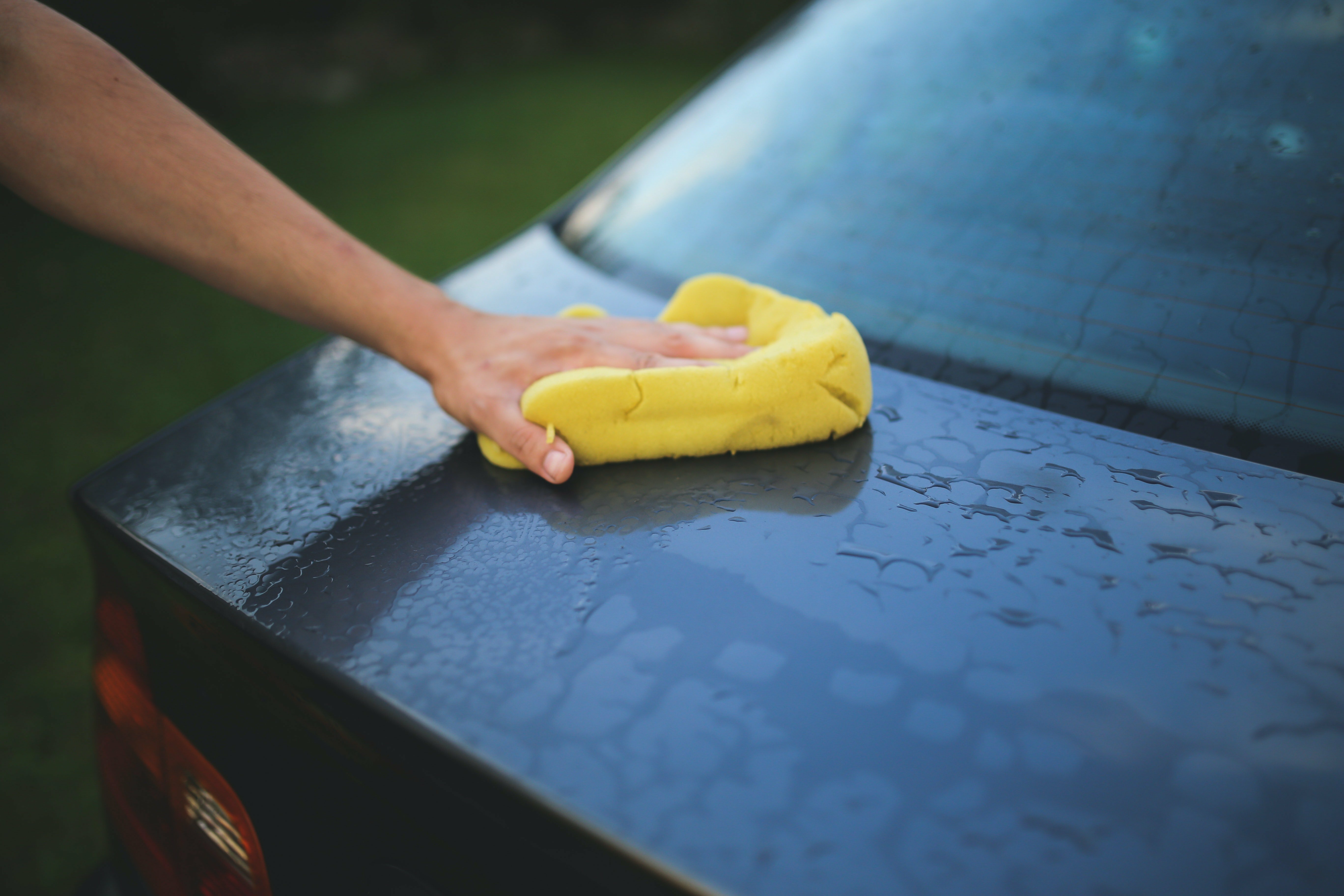 washing a car with a sponge 6003 - ¿Cuánto sobrevive el coronavirus en el interior de tu coche?