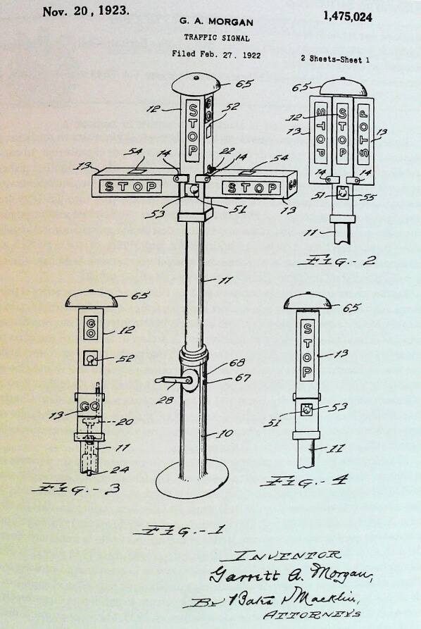 patente semaforo - Los primeros semáforos y su origen.