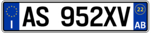 109878995 placa de coche de italia matricula del vehiculo 300x66 - La historia de las matrículas en Europa