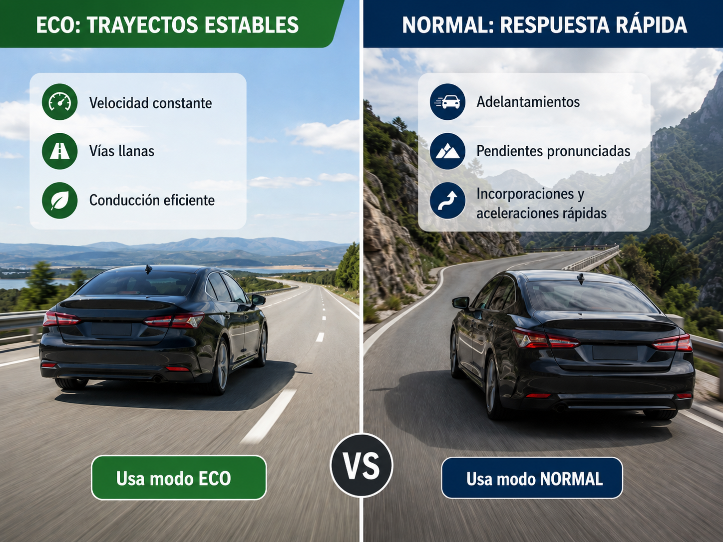ChatGPT Image 29 may 2026 15 00 30 - Modo ECO en el coche: cu&aacute;ndo ayuda a ahorrar y cu&aacute;ndo conviene desconectarlo